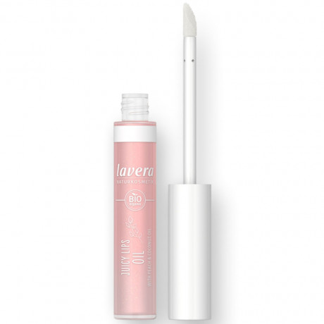 LAVERA Juicy Lips Oil, 5,5 ml, Лавера Масло для губ для питания и глянцевого блеска губ, гиалуроновая кислота, 5,5 мл