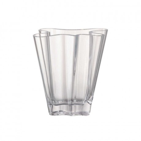 Rosenthal Rosenthal Flux Klar Vase h: 20 cm Прозрачная ваза Rosenthal Flux h: 20 см