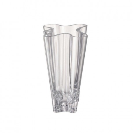 Rosenthal Rosenthal Flux Klar Vase h: 20 cm Прозрачная ваза Rosenthal Flux h: 20 см