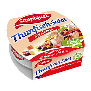 Saupiquet Салат из тунца Мексикана 160г
