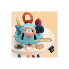 Debuy Baby-Nachziehspielzeug Fliegende Untertasse Tug Toy Baby Pull Along Toy Игрушка-буксир с летающей тарелкой