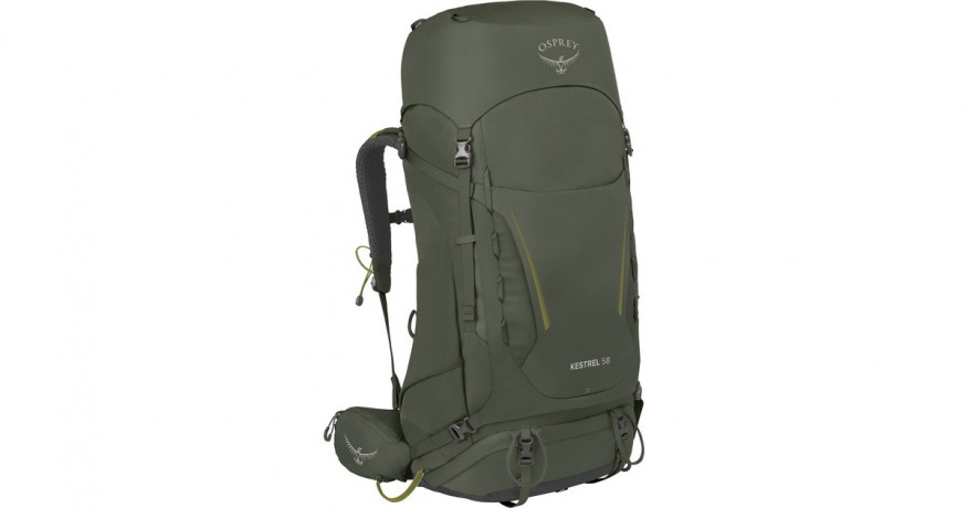 Osprey Osprey Kestrel 58 , Rucksack olivgrun, 58 Liter / Grosse L/XL olivgrun Osprey Kestrel 58, рюкзак оливковый, 58 литров / размер L/XL