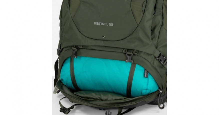 Osprey Osprey Kestrel 58 , Rucksack olivgrun, 58 Liter / Grosse L/XL olivgrun Osprey Kestrel 58, рюкзак оливковый, 58 литров / размер L/XL