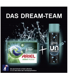 Lenor Wascheparfum Unstoppables Fresh 275g, Парфюм для стирки Цветочно-цитрусовая свежесть, 275г