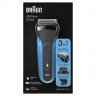 Braun Trimmer furs Gesicht quot;Series 3 310BTquot; in Schwarz und Blau Триммер для лица "Серия 3 310ВТ" в черном и синем