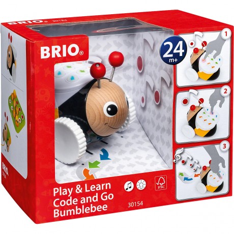 BRIO Code  Go Programmierbare Hummel Программируемый шмель Code Go