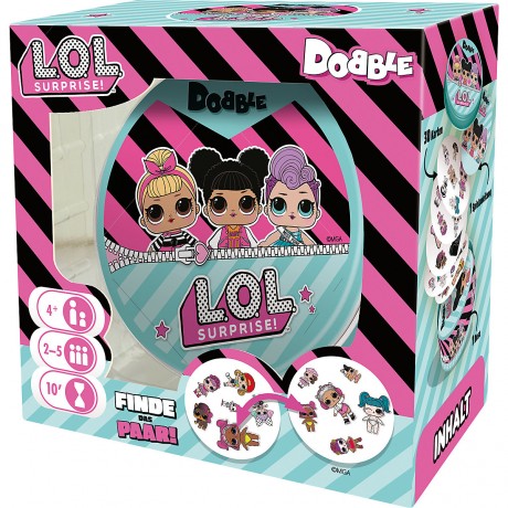 Asmodee Dobble L.O.L. Surprise! Двойной Л.О.Л. Сюрприз!