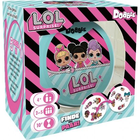 Asmodee Dobble L.O.L. Surprise! Двойной Л.О.Л. Сюрприз!