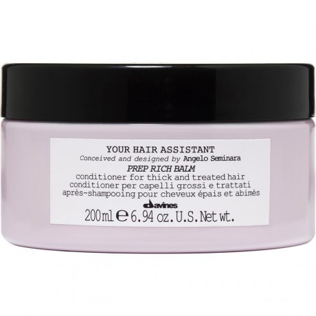 Davines (Давинес) Your Hair Assistant Prep Rich Balm Conditioner Увлажняющий кондиционер для волос, 200 мл