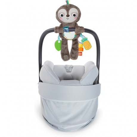 Kids II Slingin’ Sloth Travel Buddy Faultier Pluschtier Slingin&#39; Sloth Travel Buddy плюшевая игрушка-ленивец
