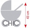CHIC 2000 Holz-Puppenwagen Деревянная кукольная коляска