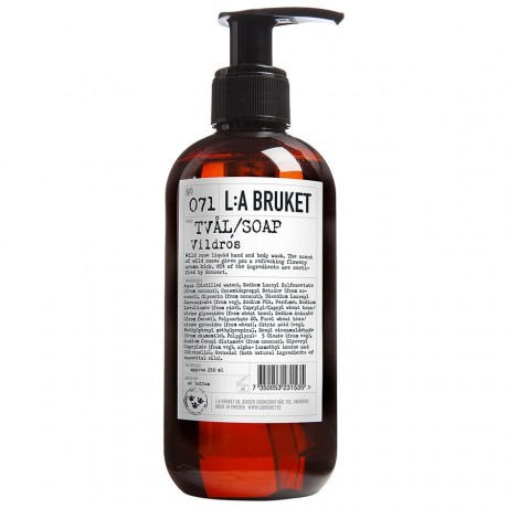 L:A BRUKET No.71 Wild Rose Flussigseife Seifen, 250 мл