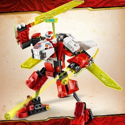 LEGO LEGO Ninjago 71707 Kais Mech Jet LEGO Ninjago 71707 Механический реактивный самолет Кая