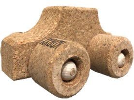 KORXX Spielzeugauto Kork Limou eckig Игрушечная машинка из пробки Limou Square