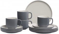 Ritzenhoff &amp; Breker Ritzenhoff &amp; Breker Kaffee-Set 12-tlg. JASPER grau Кофейный набор Ritzenhoff &amp;amp; Breker 12 предметов. ДЖАСПЕР