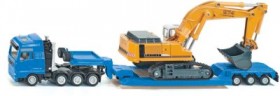 SIKU SIKU 1847 Schwertransport m.Tiefbettauflieger  1:87 Тяжелый транспорт SIKU 1847 с низкорамным прицепом 1:87