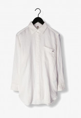 Tommy Hilfiger OVERSIZED Button-down blouse wit OVERSIZED Блузка на пуговицах остроумие