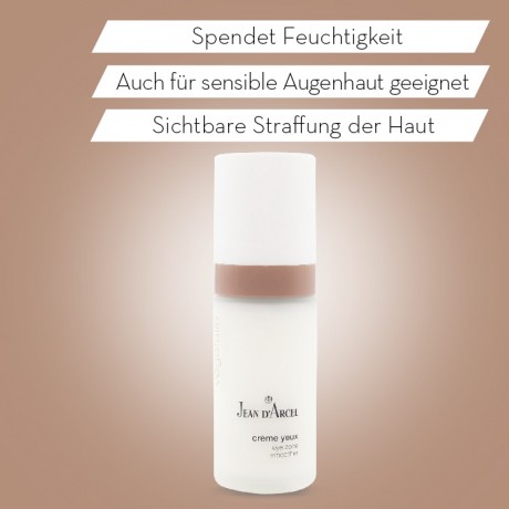 JEAN D'ARCEL creme yeux VEGETALIE Augencreme 100% Vegan fur sensible Augenhaut creme yeux VEGETALIE крем для глаз 100% веганский для чувствительной кожи вокруг глаз