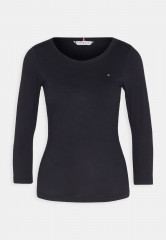 Tommy Hilfiger 1985 SLIM OPEN 3/4 Long sleeved top desert sky 1985 SLIM OPEN 3/4 Топ с длинными рукавами небо пустыни
