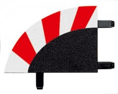 Carrera Aussenrandstreifen fur Steilkurve 3\/30° (6) Внешние кромочные планки для поворотов с уклоном 3/30° (6)