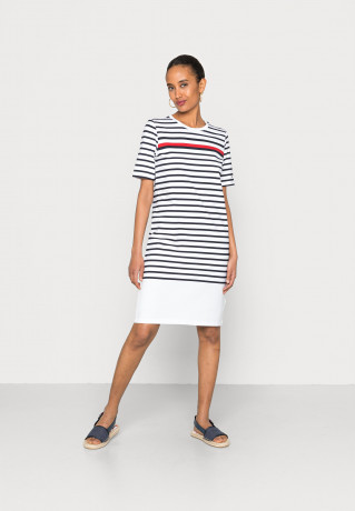 Tommy Hilfiger SHORT DRESS  Jersey dress engineered  КОРОТКОЕ ПЛАТЬЕ Платье из джерси спроектированный