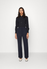 Tommy Hilfiger WIDE LEG PUNTO PANT Trousers desert sky ШИРОКИЕ БРЮКИ PUNTO Брюки небо пустыни