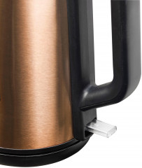 bestron bestron Wasserkocher AWK1000CO, 1,7 l, 2200 W, Kabelloser, mit Kochstopp-Automatik, Edelstahl in Kupfer-Optik  чайник Bestron AWK1000CO, 1,7 л, 2200 Вт, беспроводной, с автоматической остановкой кипения, нержавеющая сталь под медь