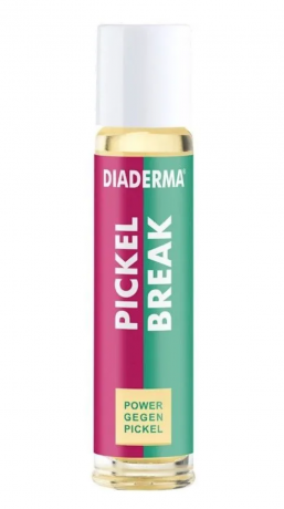 Diaderma Pickel Break stick 10 ml, Стик от прыщей точечное средство против акне, воспалений и покраснений, антибактериальный уход 10мл