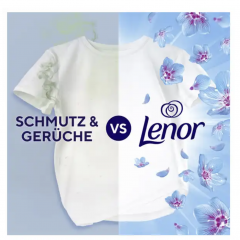 Lenor Vollwaschmittel Flussig All-in-1 Pods Aprilfrisch Großpackung 100WL, Капсулы 100 шт, для стирки цветного белья, с ароматом Апрельская свежесть, 2 уп х 50 капсул