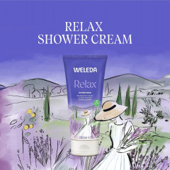 Weleda Aroma Shower Relax Gel Органический ароматический гель для душа Weleda Relax, 200мл