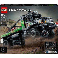LEGO LEGO Technic 42129 Appgesteuerter 4x4 Mercedes-Benz Zetros Offroad-Truck LEGO Technic 42129 Внедорожник Mercedes-Benz Zetros 4x4 с управлением через приложение