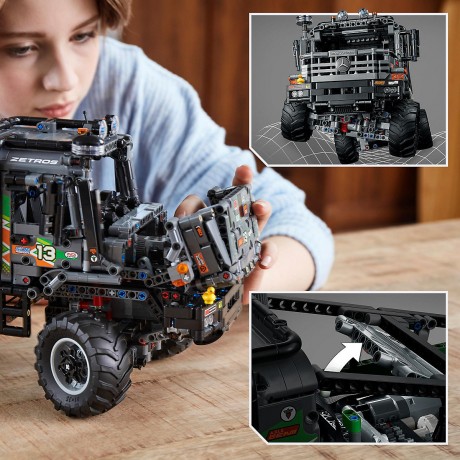 LEGO LEGO Technic 42129 Appgesteuerter 4x4 Mercedes-Benz Zetros Offroad-Truck LEGO Technic 42129 Внедорожник Mercedes-Benz Zetros 4x4 с управлением через приложение