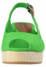 Tommy Hilfiger ICONIC ELBA SLING  Platform sandals grun ICONIC ELBA SLING Сандалии на платформе зеленый