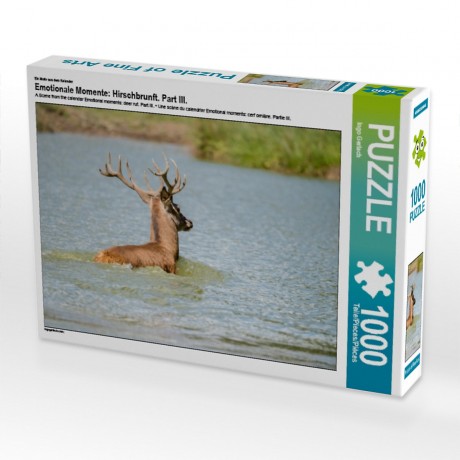 CALVENDO Puzzle CALVENDO Puzzle Emotionale Momente: Hirschbrunft. Part III. Пазл CALVENDO Пазл Эмоциональные моменты: Оленья гонка. Часть 3