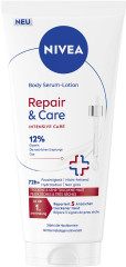 NIVEA Repair &amp; Care Body Serum-Lotion, 200 ml, Нивеа Сыворотка лосьон для тела, 12% глицерин, натуральные масла и центелла, для сухой кожи, 72ч увлажнение, 200 мл