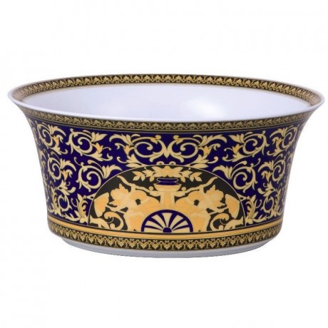 Rosenthal meets Versace Rosenthal Versace Medusa blue Schussel 25 cm Rosenthal Versace Medusa синяя чаша 25 см