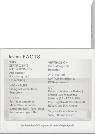 LAVERA Glow By Nature Vitamin C 3in1 Creme, 50 ml, Лавера Крем для лица 3 в 1 с витамином C, гиалуроновая кислота, сияние и увлажнение, 50 мл