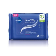 Nivea Reinigungstucher Creme Pflege  Очищающие салфетки крем-уход
