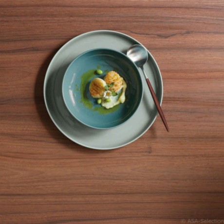 ASA SELECTION ASA Kolibri Grey Essteller d: 26,5 cm / h: 1,8 cm Обеденная тарелка ASA Kolibri Grey d: 26,5 см / h: 1,8 см