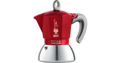 Bialetti Bialetti Moka Induction, Espressomaschine rot/silber, 6 Tassen  rot, silber Bialetti Moka Induction, эспрессо-машина красный/серебристый, 6 чашек