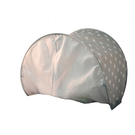 KNORR Toys Bettzelt Grey white stars Кровать-палатка Серые белые звезды