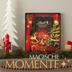 Lindt Weihnachts-Tradition Adventskalender, премиальный шоколадный адвент-календарь Рождественская традиция, 253 г