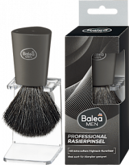 Balea MEN Rasierpinsel Professional, 1 St, Мягкий помазок Professional с подставкой для пены для бритья, 1 шт.