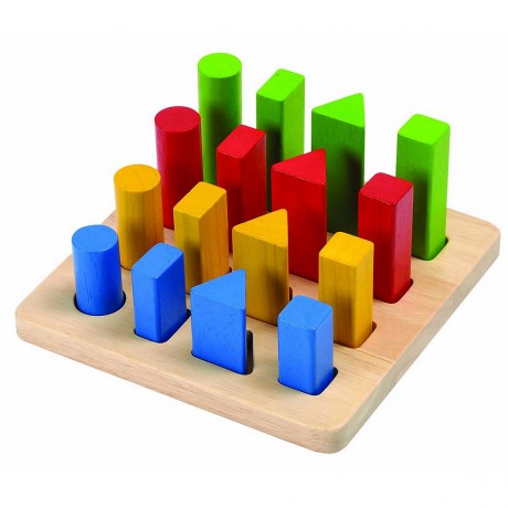 PLANTOYS Lernspiel Geometrie Stifte Lernspiele Развивающая игра геометрия карандаши развивающие игры