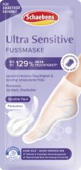 Schaebens Ultra Sensitive Fussmaske 2 Socken, Маска-носочки для чувствительной кожи стоп с пантенолом, 2 шт.