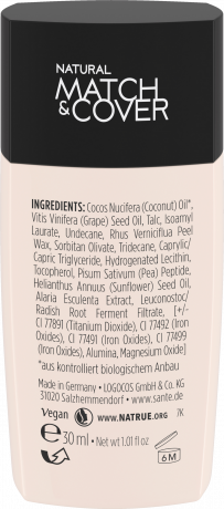 SANTE Radiant Care Foundation 06 Warm Beige, 30 ml, Санте Тональная основа Radiant Care, оттенок 06 Warm Beige, тёплый бежевый, 30 мл