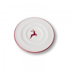 Gmundner Keramik Gmundner Keramik Bordeauxroter Hirsch Cappuccino-Untertasse Gourmet d: 14 cm Блюдце Gmundner Ceramics Bordeaux Red Deer Cappuccino Gourmet d: 14 см