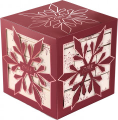 ZMILE COSMETICS Snowflake Puzzle Cherry Red Adventskalender 2026, Адвент-календарь 2026 ZMILE Snowflake Puzzle Cherry Red с макияжем и аксессуарами