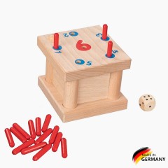 goki Steckspiel Die verflixte 6 Игра с изменением формы The darn 6