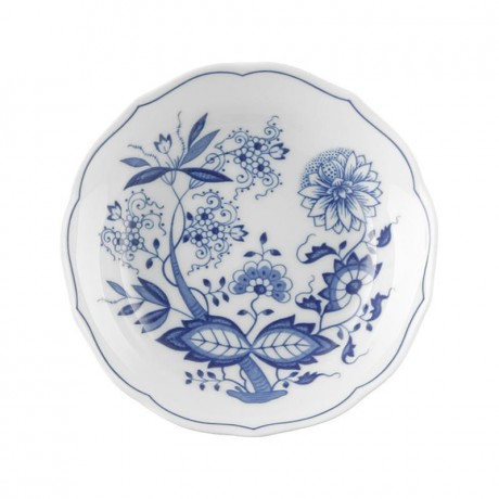 Hutschenreuther Hutschenreuther Blau Zwiebelmuster Suppen Untertasse 16 cm Блюдце для супа Hutschenreuther с голубым луком, 16 см